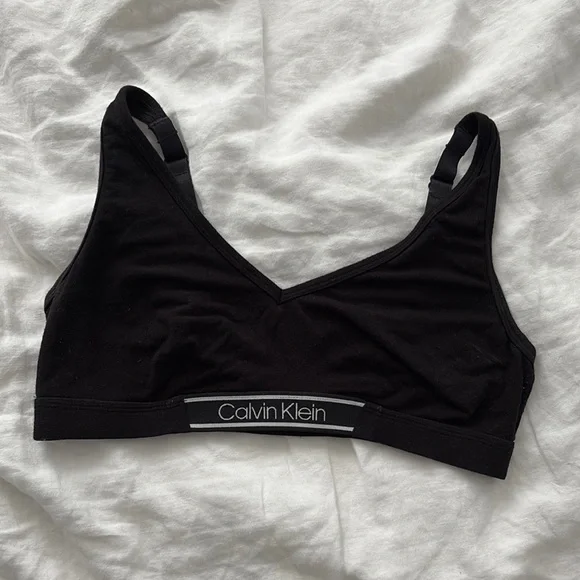Calvin Klein Women's Black Bralette - Picture 3 of 4